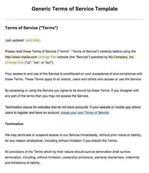 Terms of Service, A Brand